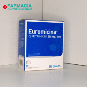 EUROMICINA 80ML (CLARITROMICINA 250MG/5ML)