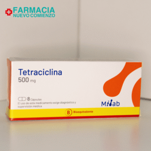TETRACICLINA 500MG 8CAP